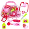 MSHK Docteur Jouet Cosplay Jeu Dimitation Mallette Médical Jouet Éducatif Boîte Outils Médical Cadeau pour Enfant Fille Garç