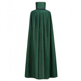 maxToonrain Cape réversible noire et verte pour adultes et enfants, cape de Pâques, Halloween, Noël, déguisement de vampire, 