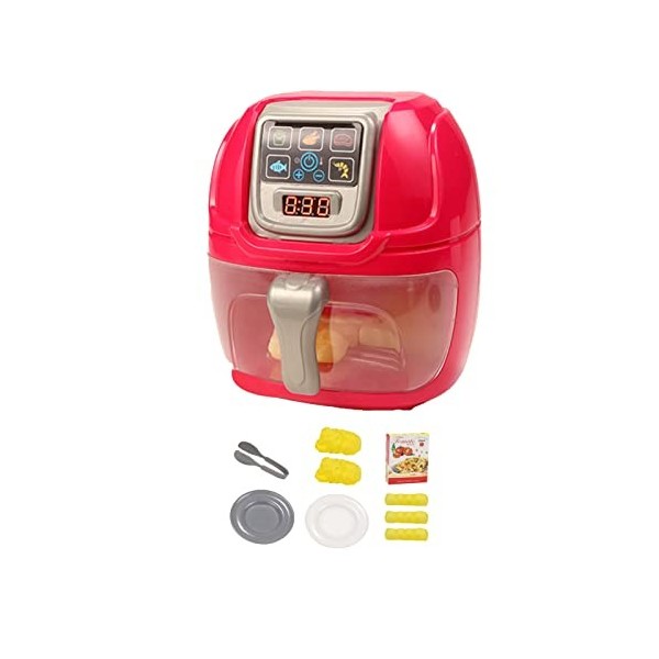 ohfruit Simulation Friteuse Jouet de Cuisine pour Enfants - Expérience de Cuisine Joy Cooks - Ustensiles de cuisine - Fours -