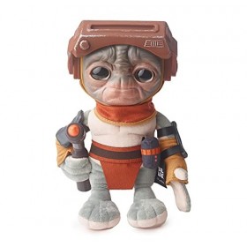 Star Wars Matel Figurine Peluche Sonore Babu Frik 23 cm Inspiree de lÉpisode 9, Jouet à&nbsp; Collectionner pour Fans et Enfants 