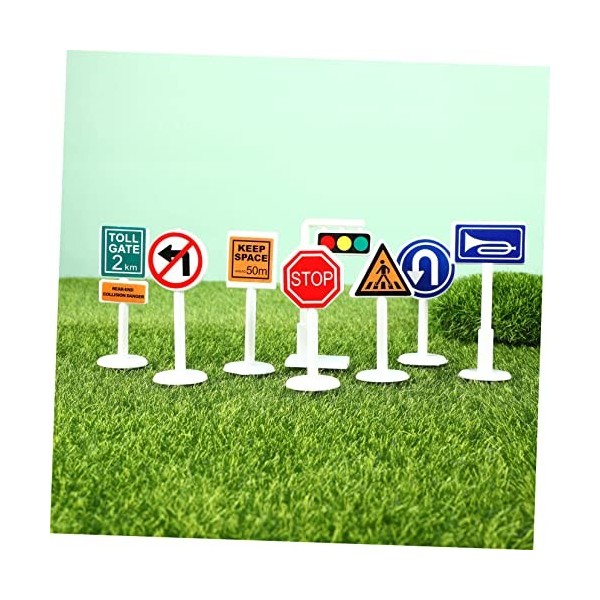 Gadpiparty Jouets De Signalisation De Barricade Ensembles De Jeux pour Enfants Ensembles De Jeu pour Enfants Panneaux De Cons