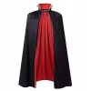 maxToonrain Cape réversible noire et jaune pour adultes et enfants, pour Pâques, Halloween, Noël, déguisement, vampire, sorci