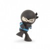 Gazillion- Fart Ninja Flying Squeaker 70541, Noir/Bleu, 9CM