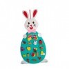 Toyvian 1Pc Enfant Artisanat Poussins Jouets Enfants Décor Bricolage Pâques Feutre Lapin Détachable Lapin Jeux Oeufs De Pâque