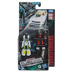 Transformers Toys Generations War for Cybertron : Earthrise Micromaster WFC-E3 Hot Rod Patrol Lot de 2 – Enfants à partir de 