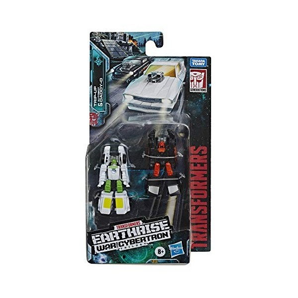 Transformers Toys Generations War for Cybertron : Earthrise Micromaster WFC-E3 Hot Rod Patrol Lot de 2 – Enfants à partir de 
