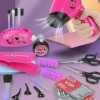 Chaies Jeu Salon beauté pour Filles - Jeu pour Salon Coiffure et beauté pour,Jouets multifonctionnels sûrs et résistants à la