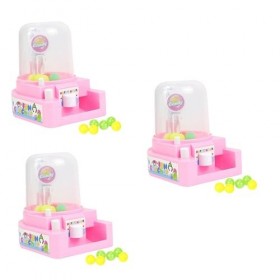 Toyvian Jouets De Garçons 3 Pcs Mini Bonbons pour Bras De Poche Mécanique Petit Jouet Jeu Balle Receveur Grabber Griffe Attra