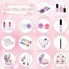 AOUVT Jouet de Maquillage Licorne pour Enfants, 32 Pcs Jouet de Maquillage pour Fille, Jeu de Maquillage avec Sac à Main, Jou