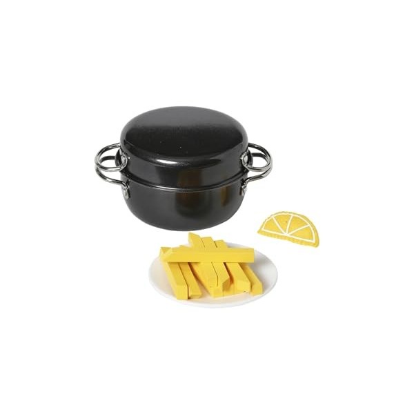 VERTBAUDET Moules Frites en Bois FSC® Noir TU