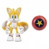Sonic - The Hedgehog 407024 Sonic Figurines 10 cm Modern Tails w/Star Spring Jaune