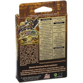 YU-GI-Oh! - TCG193 - Jeu dimitation - Barrière - Draghi Mazzo - 1 Pièce - Langue Italienne