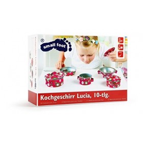 Small foot company - 5308 - Jeu Dimitation - Batterie De Cuisine - Lucia