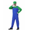 WWQQYY Super Brothers pour Adultes Enfants, Costume de Cosplay, Adultes Fille Garçon Déguisement avec Combinaison, Bonnet, Ba