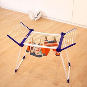 Theo Klein 6564 Séchoir Leifheit pour Faire Sécher Le Linge des Poupées et des Peluches Dimensions&nbsp;: 27 cm X 63 cm X 50 cm Jo