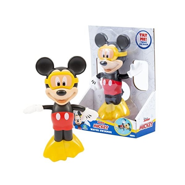 MICKEY&MINNIE Mickey Mouse a Un Nouveau Passe-Temps : Nager. Porter Le Costume, Les nageoires et Le Masque pour Aller sous l