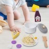 Accessoire Cuisine Enfant,Jouet Dinette Cuisine Enfant Bois,Jouet Aliment de Cuisine de Spaghetti,Jouet Montessori,Jeu dImit