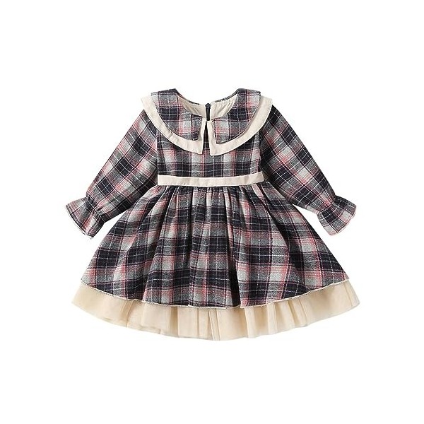 Xiaojiu Tenue Noël Fille 4 Ans Deguisement Pere Noel Bebe Fille Deguisement Sorciere 8 Ans,Costume Halloween Enfant 3 Ans Rob