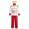 IDOPIP Deguisement Roi pour Enfants Garçon, Deguisement prince Médiéval enfant Costume Roi Garçon, Costume Enfant Jeu de rôle