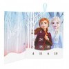 Disney Frozen 2 Calendrier De Lavent - Calendrier de lavent La Reine des Neiges 2 avec Bijoux Fantaisie pour Enfant Fille -