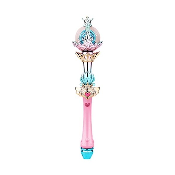 Cricia Bâton de fée Magique, Baguette de Princesse Lumineuse pour Enfants, Accessoire de Jeu de rôle, Cadeau danniversaire p