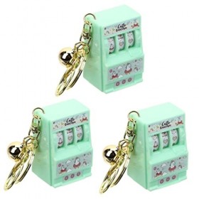 Toyvian 6 Pièces Porte-Clés À Bascule Casino Jouet Fentes Porte-Clés Mini Choses Qui Fonctionnent Réellement Jeux De Casino J