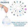 Disney Frozen 2 Calendrier De Lavent - Calendrier de lavent La Reine des Neiges 2 avec Bijoux Fantaisie pour Enfant Fille -