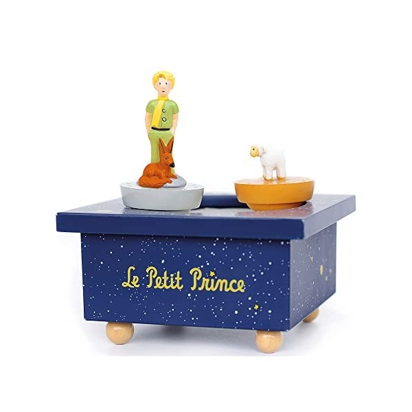 TROUSSELIER - Le Petit Prince. Saint Exupéry - Tirelire à Cadenas & Boîte à Trésors Musicale - Idéal Cadeau Enfant - Musique 