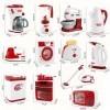 Électroménager pour Enfants Accessoire Cuisine Enfant Jouets de Cuisine de Simulation Cafetière, Mixer, Blender Jeu Dimitati