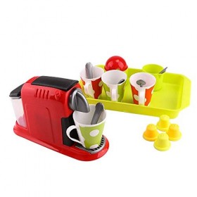 Backbayia Ensemble de Jeu DImitation en Plastique Jeux Cuisine Simulation pour Enfant