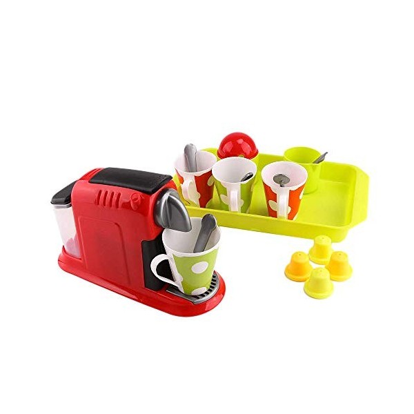 Backbayia Ensemble de Jeu DImitation en Plastique Jeux Cuisine Simulation pour Enfant