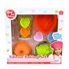 WDK Partner - A1303094 - Jeu dimitation - Cuisine - Set Silicone - 14 Pièces