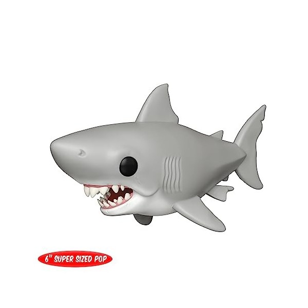 Funko Pop! Movies: Jaws - 6" - Les Dents de la Mer - Figurine en Vinyle à Collectionner - Idée de Cadeau - Produits Officiels