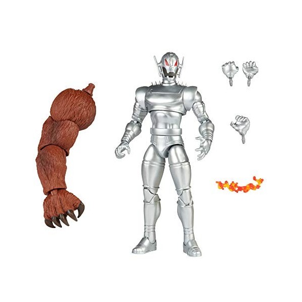 Hasbro Marvel Legends Series, figurine Ultron de 15 cm, design et articulations premium, avec 5 accessoires et pièce Build-a-