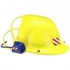 Simba 109258698 Casque "Sam Le Pompier" Avec Microphone Jaune