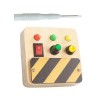 perfk Switch Busy Board Motricité fine Lumières Switch Toy Formation des doigts Jeu de rôle Jouet de voyage Jouet Montessori 