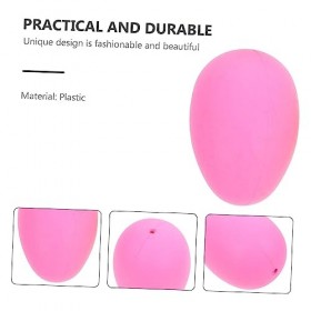 ibasenice 100 Pièces DOeufs DImitation en Vrac Mini Jouets Kit De Mise Bas Jouets pour Tout-Petits Accessoires De Pâques Pe