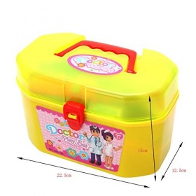 Xuniu Jouets éducatifs Faire Semblant de Jouer au Docteur infirmière Kit pour Les Enfants Jeux de rôle