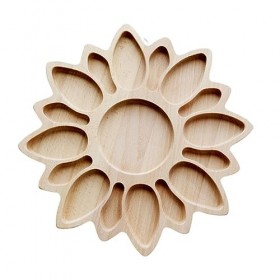 perfk Plateau sensoriel en bois, aides pédagogiques, matériel de jeu, plateau de tri pour enfants de 4 à 5 à 6 ans, cadeaux p