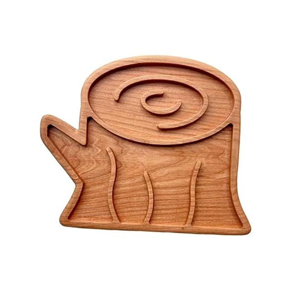 perfk Plateau sensoriel en bois, aides pédagogiques, matériel de jeu, plateau de tri pour enfants de 4 à 5 à 6 ans, cadeaux p