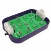 RiToEasysports Baby-Foot, Jeu de Baby-Foot Compétition Interactive Assemblage Facile Multifonction Tir Jeu de Football Jouet 