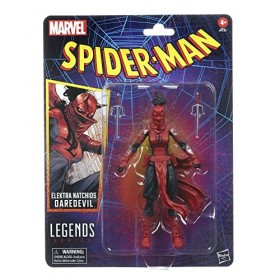 Marvel Hasbro Legends Series, Elektra Natchios Daredevil, Figurine de Collection de 15&nbsp;cm