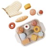 URFEDA Accessoire Cuisine en Bois Petite Fille, Cuisine Aliments Jouet en Bois, Jouet dapprentissage éducatif, Cuisine Jeu d