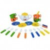 OTTO Coffret Service a The Miffy et Ses Amis - Plastique - dinette 21 Pieces pour Enfant - Jeu dimitation Cuisine