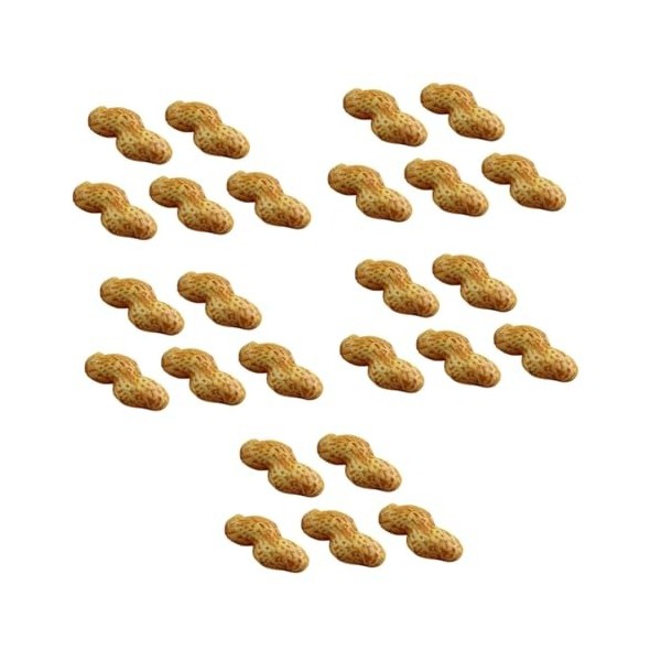 Abaodam 15 Pcs Simulé Faux Fruits Secs Fleur Enfant Fruits Paisibles Faux Légumes Légumes Modèle Scène Parure Imitation Cacah