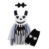 Xiaojiu DéGuisement Enfant Fille Deguisement Halloween Enfant Sorciere,Costume Halloween 3 Ans Robe De Noel Fille 6 Ans Degui