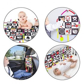 perfk Développement Multifonctionnel de Tapis de Jeu de Bébé Pliable pour Le Garçon Dactivité de Salle de Jeux