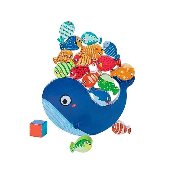 Harilla Montessori éducatifs jouets empilables Puzzle jeu développement de la motricité fine jouets équilibre compétition jeu