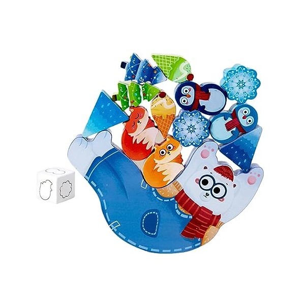 Harilla Montessori éducatifs jouets empilables Puzzle jeu développement de la motricité fine jouets équilibre compétition jeu