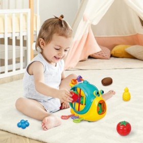 Fukamou Ensembles de Nourriture de Jeu de Coupe,Jouet Assorti pour Couper des légumes pour exercer la dextérité des Mains - J